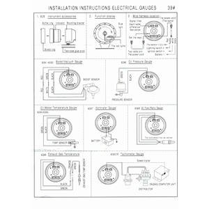 Voltímetro Automotriz de 60 mm con Puntero, Retroiluminación Bicolor Roja y Blanca, 8-18 V, Nuevo - Product Image 2