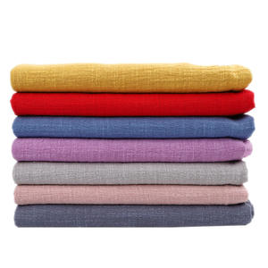 <span class=keywords><strong>Tissu</strong></span> léger en crêpe de coton et <span class=keywords><strong>lin</strong></span> flammé - Product Image 1