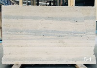 Dalles et carreaux en travertin argenté PerfectStone - 18 mm d'épaisseur, durables, imperméables, pour les sols de villas, cuisines et salles de bain |   Design moderne