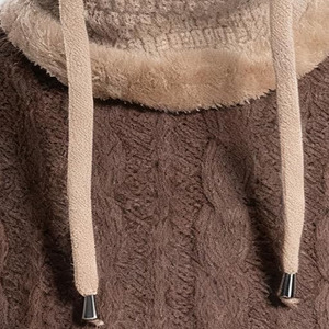 Bonnet personnalisé avec logo et cache-cou pour vêtements promotionnels, fabrication hivernale, usage décontracté, bonnets pour femmes - Product Image 6