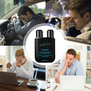 Novo Design Duplo Furo Nasal Inalador Vara Energizante Natural Óleo Essencial Nasal Inalador - Product Image 2