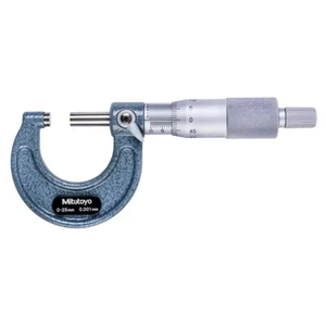Micrometro Esterno Originale <span class=keywords><strong>Mitutoyo</strong></span> Giappone 103-137/103-138/103-129, Strumento di Misurazione ad Alta Precisione - Product Image 1