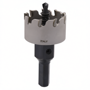 Prendre T.C.T. Scie cloche pour acier inoxydable 10 mm, fabrication italienne, avec tige hexagonale - Product Image 2