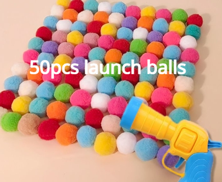 Lancio pistola + 50 pz 3cm palle di lancio