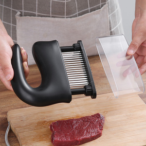 Ý tưởng sản phẩm mới 2025 nhà và nhà bếp thịt Tenderizer công cụ 48 lưỡi thép không gỉ bít tết dịu dàng - Product Image 4