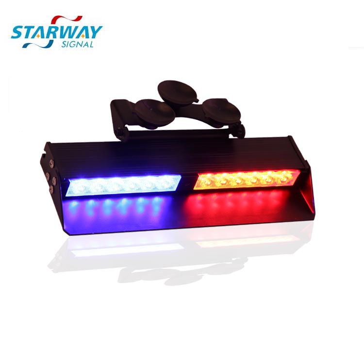 Starway аварийная полиция 12 В Автомобильный интерьер переднее окно приборная панель мигающий стробоскоп сигнальная лампа