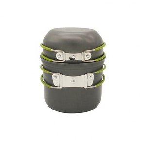 <span class=keywords><strong>Kit</strong></span> d'ustensiles de cuisine de <span class=keywords><strong>Camping</strong></span>, pour faire de la cuisine, pour le <span class=keywords><strong>Camping</strong></span> en plein air, randonnée, pique-nique, 4 pièces - Product Image 5