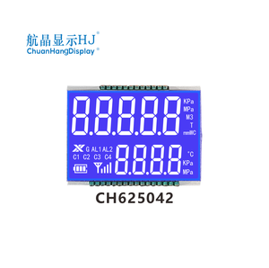 Factory Price HTN <strong>Positive</strong> Reflective <strong>LCD</strong> Panel <strong>Module</strong> <strong>Custom</strong> 7 Segment <strong>Display</strong> LED Backlight for Communications Equipment - Product Image 2