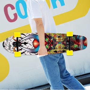 Planche de danse en bois d'érable freestyle, <span class=keywords><strong>39</strong></span> pouces, personnalisée, <span class=keywords><strong>longboard</strong></span> complet, vente en gros, livraison gratuite - Product Image 6