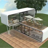 Maisons modulaires Apple Cabin Homes, maison préfabriquée en forme de capsule, chambre à coucher, mini-maison