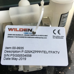Pompa di acido solforico resistente alla corrosione Mini 1/4 ''Wilden PVDF AODD P.025/KZPPP/<span class=keywords><strong>TNL</strong></span>/TF/PTV - Product Image 4