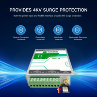Gateway IoT Industrial con Control Remoto, RS232/RS485, 4G, Wifi, NB-IoT, Nodered Edge para Linux, para Comunicación y Redes