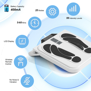 EMS & TENS Stimulator kaki elektronik pijat kaki EMS isi ulang untuk neuropatik neuropatik pereda nyeri untuk kaki - Product Image 5
