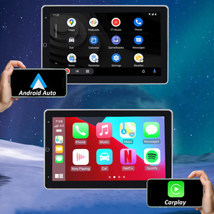 เครื่องเล่นดีวีดีติดรถยนต์ระบบแอนดรอยด์ขนาด 10.1 นิ้ว แบบ Double Din รองรับระบบนำทาง GPS หน้าจอสัมผัส หมุนได้อัตโนมัติ 90 องศา หน้าจอ 8Core รองรับ Carplay - Product Image 4