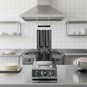 Machine à rouleaux de poulet commerciale en <span class=keywords><strong>acier</strong></span> inoxydable ZZ370K avec contrôle automatique de la température et plaque chauffante électrique - Product Image 5