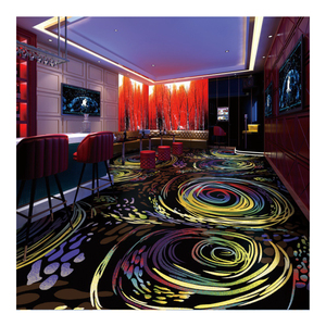 Rollo de alfombra Jacquard de nailon con pila de bucle colorido clásico personalizado 4*25m Tapis de pared a pared para sala de reuniones de <span class=keywords><strong>Hotel</strong></span> gimnasio teatro salón de baile - Product Image 2