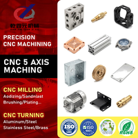 Composants de tournage et de fraisage en aluminium usinés CNC en acier inoxydable de haute précision, pièces à tolérances strictes, service d'usinage CNC