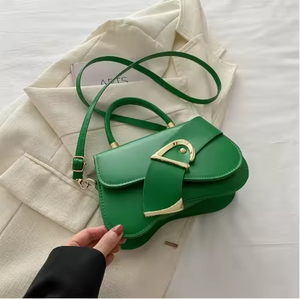 Bolsos de Diseño para <span class=keywords><strong>Mujer</strong></span> 2026, Bolsos Cruzados de Cuero a la Moda para <span class=keywords><strong>Mujer</strong></span>, Bolsos Pequeños al por Mayor, Bolsos de Mano para <span class=keywords><strong>Mujer</strong></span> con Cubierta de PU, Botón Único OEM - Product Image 4