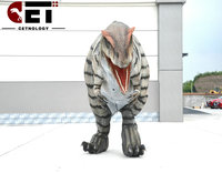 Costume de dinosaure mécanique réaliste fait main, dinosaure artificiel Cetdino Zigong, costumes de dinosaures animatroniques très demandés