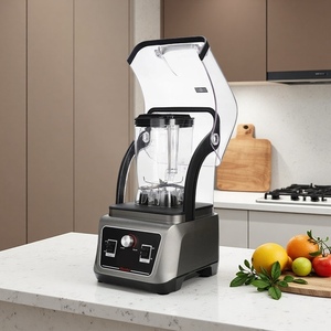 <span class=keywords><strong>Mixeur</strong></span> Commercial Haut de Gamme 2200W 2L 23000 tr/min 6 Lames, Bol PC, Technologie Vortex, Flux d'Air 360° pour Smoothies et Cafés - Product Image 1