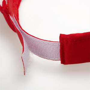 Visera Unisex de Verano, Sombrero para el Sol con Ala Ancha, Plano y Transpirable, 100% Poliéster, para las Cuatro Estaciones, en Blanco, Azul, Negro, Rojo, Amarillo y Naranja - Product Image 2