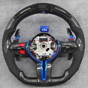 <span class=keywords><strong>Volant</strong></span> en fibre de carbone LED Série <span class=keywords><strong>M</strong></span> pour BMW F80 F82 F10 F06 F12 F13 F15 F16 <span class=keywords><strong>F20</strong></span> F22 F30 F31 F32 F33 M2 M3 M4 M5 - Product Image 1