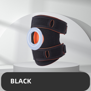 Genouillères de sport légères pour la randonnée, le basketball, la course à pied, la protection du ménisque, avec ceinture rotulienne en silicone - Product Image 3
