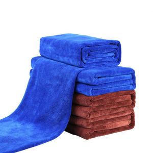 Special <b>Extra</b> <b>Large</b> Microfiber Wash Towel Thickened Wiping Cloth Absorbing Long Water Essential for Car Cleaning - Product Image 1