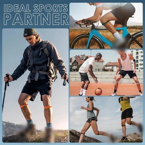 En gros, Nouvelle technologie, Bande rotulienne en silicone pour le genou, Soutien du tendon, Absorption des chocs, Manchon de compression - Product Image 3