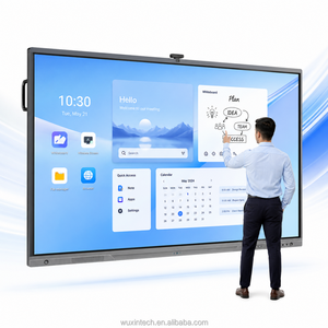 Tableaux interactifs numériques pour salles de classe, écrans tactiles 4K de 65, 75, <span class=keywords><strong>85</strong></span> et 100 pouces, affichages interactifs intelligents pour les écoles - Product Image 4