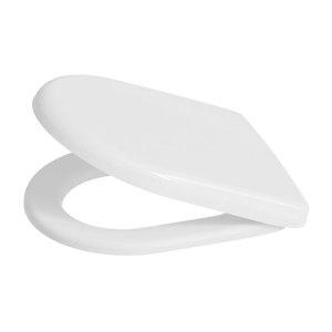 Couvercle de toilette antibactérien au design personnalisé en forme de D à dégagement rapide avec couvercle enveloppant incurvé siège de toilette - Product Image 2