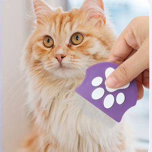 Pettine Antipulci in Acciaio Inossidabile con Denti Fini in Metallo e Lente d'Ingrandimento, Rimuovi <span class=keywords><strong>Pidocchi</strong></span> per Cani e Gatti, Strumento per la Toelettatura degli Animali Domestici, Rimuove la Forfora - Product Image 6