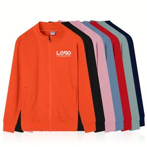 Premium <b>Thick</b> Cotton <b>Fleece</b> Mens Baseball <b>Jacket</b> Winter Warm Sport Uniform Coat Custom Logo Wholesale Bulk - Product Image 4