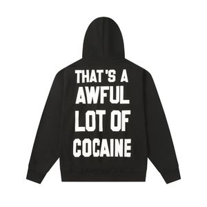 Sudadera con Capucha Personalizada con Eslogan Divertido 'Eso es un montón de tos', Talla Grande, Estilo Urbano 2026, Envío Rápido en EE. UU. - Product Image 1