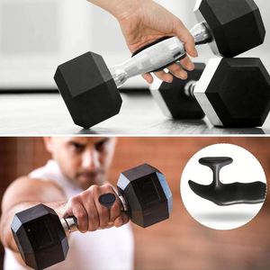 Agarraderas de Caucho Natural Antideslizantes para Levantamiento de Pesas con Protección para la Palma de la Mano para Ejercicios de Gimnasio y Fitness - Product Image 5