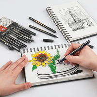 Ensemble de stylos à pointe fine Mobee P-621A personnalisé, 12 pièces/ensemble, vente en gros, nouveau design, stylo à pointe fine pour écrire, stylo fineliner continu pour enfants