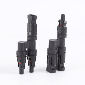 Chất lượng cao 2P panel năng lượng mặt trời t chi nhánh kết nối mff/fmm Cáp Splitter Coupler Combiner cắm cho năng lượng mặt trời hệ thống quang điện - Product Image 5