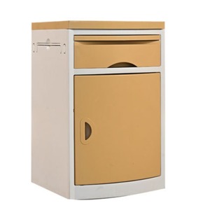 Medical Cheap ABS Plastic Mobile Hospital Beside Cabinet Medical <b>Bedside</b> Locker <b>Table</b> for Clinic Furniture - Product Image 1