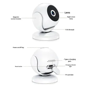 <span class=keywords><strong>HIDVcam</strong></span> App 1080P Mini Cámara Wifi Alta Definición Ultra-Grande Gran Angular Hogar Magnético Pequeña Cámara Visión Nocturna Datos EN LA Nube - Product Image 4