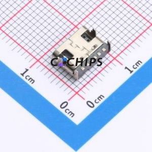 UC17-0B06F68011 USB Connector SMD Connector ( Connector Type: Type-C )( Gender: Female )( Mounting Type: Horizontal Mount ) - Product Image 2