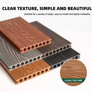 Tarima Exterior para Terraza, Tablero de Madera Compuesta de Plástico, Suelo con Relieve 3D, Tarima WPC para Exteriores, Jardín - Product Image 2