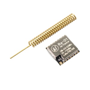 RA-01 Lora โมดูลตัวรับส่งสัญญาณ RF โมดูลตัวรับส่งสัญญาณพลังงานต่ำพิเศษพร้อมเสาอากาศสปริงสำหรับ IOT สมาร์ทมอนิเตอร์ - Product Image 1