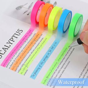 Cinta Adhesiva PET Transparente y Resaltadora Glow-Line, Notas Adhesivas Coloridas - Product Image 3