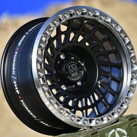 Jantes forgées 4x4 tout-terrain en alliage d'aluminium 6061-T6, jantes de rallye avec beadlock, couleur personnalisée, CE DOT