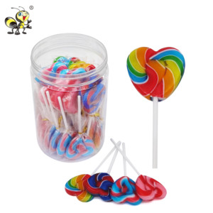 Halal Candy Wholesale <strong>Sweet</strong> <strong>Heart</strong> love Shape Hard Lollipop Candy for <strong>Sweets</strong> - Product Image 3