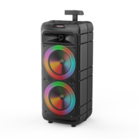 Altavoces de Fiesta DJ OEM Inalámbricos Portátiles Recargables con Bajos Potentes Caja de Sonido Grande
