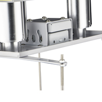 Elevador de Altura para Altavoces de Techo, Soporte de Proyector de Techo, Equipo Eléctrico Oculto, Elevador de Proyector Motorizado de Doble Columna