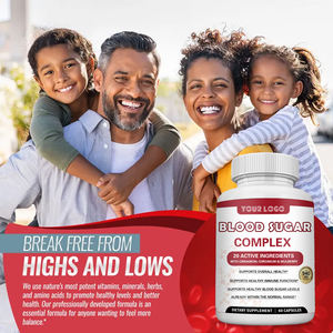 Cápsulas de Fórmula Herbal Natural para Controle de Açúcar no Sangue com Canela, Melão Amargo e Ácido Alfa-Lipoico para Níveis Saudáveis de Açúcar no Sangue - Product Image 6