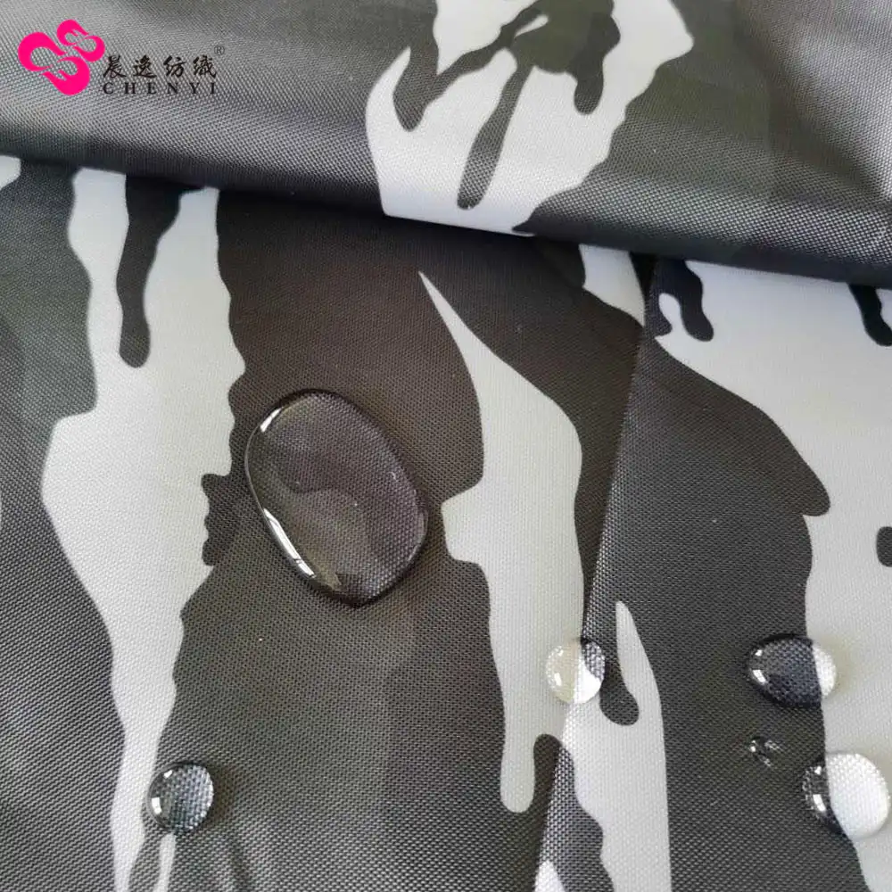 china textile factory camo waterproof fabric