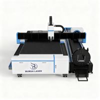 Bursa 6025 Nouvelle machine de découpe laser à fibre numérique automatique CNC 5 axes 2-en-1 haute puissance 3000W à refroidissement par eau et écologique